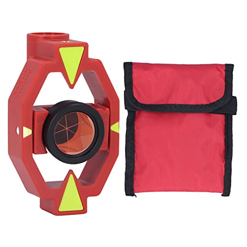 Gearwell Mini Prism, Total Station Prism, 17,5 mm Offset Survey Prism, einfaches Installationsziel, kompatibel mit Total Station von Gearwell