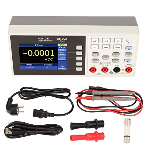 Gearwell -Multimeter, Desktop Digital Multimeter mit LCD -Anzeige und 55000 Zähldatensparen, tragbarer Wechselstromspannungstester Gearwell -Multimeter, Desktop Digital Multimeter mit LCD -Anzeige und 55000 Zähldatensparen, tragbarer Wechselstromspannungstester von Gearwell