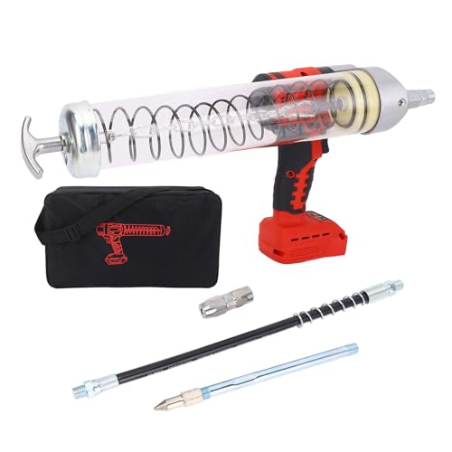 Gearwell Power Grease Gun Kit, elektrische Fettpistole, kabelloser Fettinjektor, Lique -Batterie, 12000psi, bürstenloser Motorfettpistole für B4 Gearwell Power Grease Gun Kit, elektrische Fettpistole, kabelloser Fettinjektor, Lique -Batterie, 12000psi, bürstenloser Motorfettpistole für B4 von Gearwell