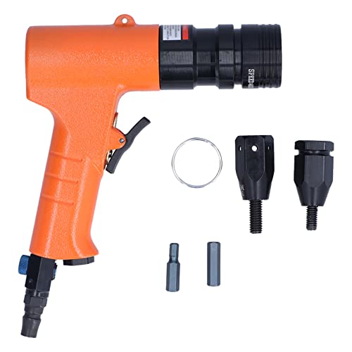 Gearwell Rivet Nut Gun, pneumatisches Rivnut-Werkzeug KV-804BF mit 5 16in 3 8in Mandrels, Luftzug-Riveter, pneumatisches Niet-Nuss-Installation werkzeug von Gearwell