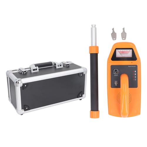 Gearwell Rohr -Locator, Abwasserkanal -Locator 512Hz mit 2 Modi und Genauigkeitspositionierung, kordlessem Rohrlokator -Empfänger für die Abwasserleitungserkennung von Gearwell