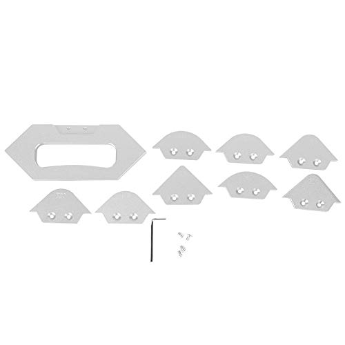 Gearwell Router Tisch -Jig -Set, Eckradius -Schablone, Holzbearbeitungstromwerkzeug, Profilhandbuch, für Routertisch, Kantenformung, DIY -Holzprojekte Gearwell Router Tisch -Jig -Set, Eckradius -Schablone, Holzbearbeitungstromwerkzeug, Profilhandbuch, für Routertisch, Kantenformung, DIY -Holzprojekte von Gearwell