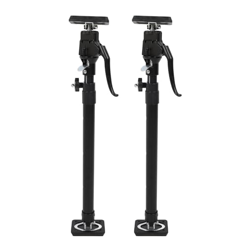 Gearwell Teleskop-Stütz stange, Einstellbarer Hebepol, Installation system für dritte Hand, Hängende Stange für Schrank beleuchtung, 2 Stück von Gearwell