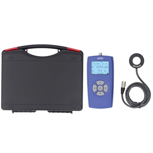 Gearwell UV -Radiometer, Fehlermesser 1000000LX 200000 μW CM², UV -Inspektionsmessgerät, nicht zerstörerische Testen UV -Lichtradiometer für die industrielle Messung von Gearwell