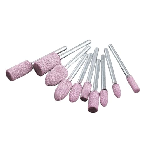 10pcs Polishing Head Wheel Schleifstein Bit Set Für Elektrische Rotationswerkzeuge Marmor Jades Handwerksprojekte Polierbit von Geavonyg