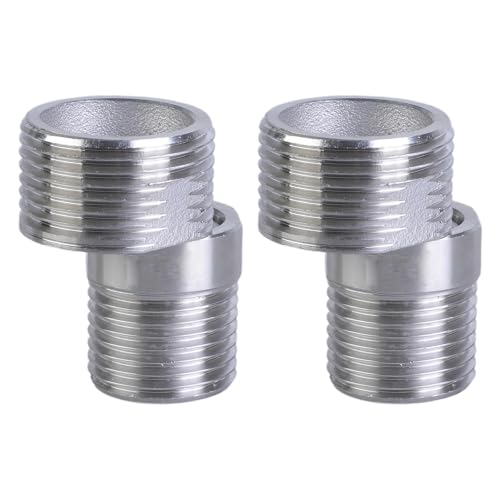 2pcs Edelstahl Duschhahn Adapter 360 Grad Einstellbare Abgewinkelte Bents Basis Verlängerte Duschkopf Eckgelenk Verlängerte Duschkopf Ecke Eckgelenk 2pcs Edelstahl Duschhahn Adapter 360 Grad Einstellbare Abgewinkelte Bents Basis Verlängerte Duschkopf Eckgelenk Verlängerte Duschkopf Ecke Eckgelenk von Geavonyg