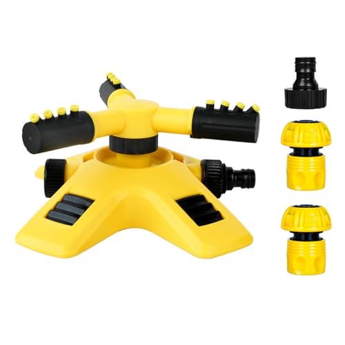 360 Grad Automatische Rotierende Sprinkler Für Gartengarten Sprühgerät Große Flächenabdeckung Wasser Bewässerung Wasser Einstellbares Garten Wasserwässer von Geavonyg