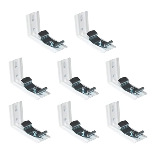 4/8pcs Einstellbare Vertikale Jalousien Klammern Zuverlässige Vertikale Spurbefehle Steuern Licht Privatsphäre In Jedem Raumfenster von Geavonyg