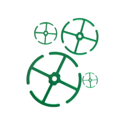 4PCS Plastikanlagen Stützpfahl Für Klettern Von Rebe Wasserdichtem Stabilisatoren Mit Flexiblem 360 Grad Design Invisible Pflanzenstammstabilisatoren von Geavonyg