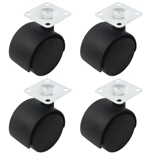 4PCs Dreht Die Rollen Des Bodenschutzes 360 Grad Drehen Ruhig Rollen Leicht Zu Bedienen Für Möbelbodenschützer von Geavonyg