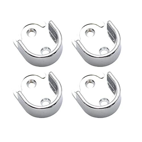 4pcs Zink Alloy Garderobe Rohrhalterung Haushaltshalterstange Stützhöhle U Förmige Kleiderstange Stangenhöhle Rostfeste Hängende Endflanschhalter U 4pcs Zink Alloy Garderobe Rohrhalterung Haushaltshalterstange Stützhöhle U Förmige Kleiderstange Stangenhöhle Rostfeste Hängende Endflanschhalter U von Geavonyg