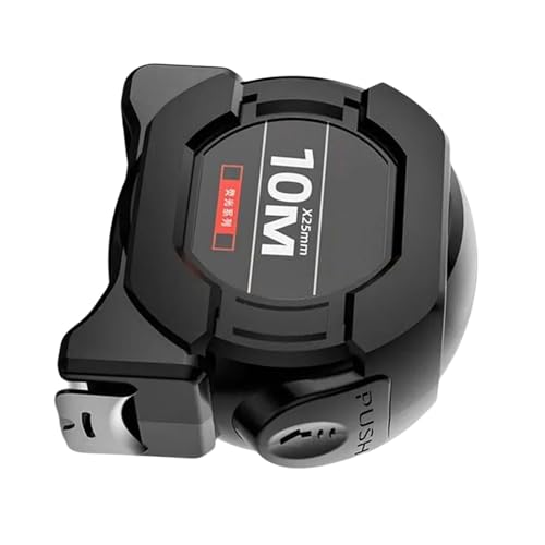 5/7 5/10m Selbstverriegelungsstahlband Sie Schwarz Fluoreszierende Verdickte Verschleiß Resistent Tragbares Messband von Geavonyg