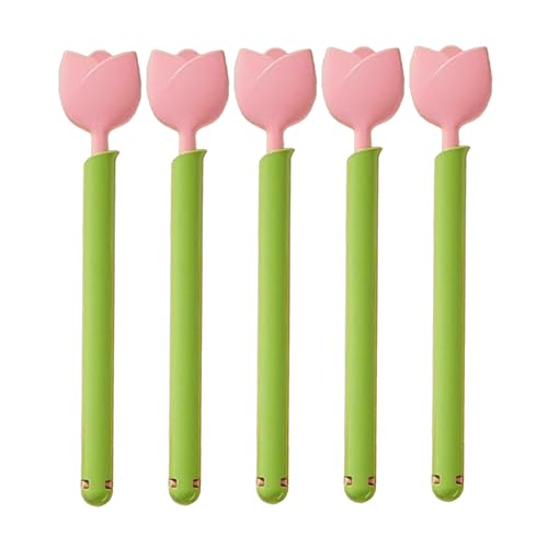 5 Stück Modische Elegante Tulps Styles Lebensmittelclips Mit Magnetpraxis Kastenzubehör Für Zuhause Und Reisen Verwenden Sie Magnet Taschen Clip. von Geavonyg