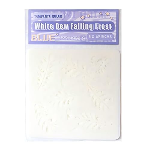 6 PCs Blumen Schablonen Blätter Zeichnen Vorlagen Für Unterrichtsaktivitäten Und Handwerk Kunst & Basteln Blumen Hohl Aus Malerei Blätter Journal von Geavonyg