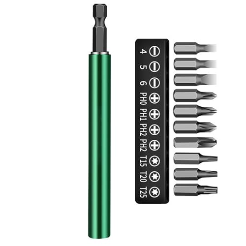 80/120 Mm Magnetbithalter Schraubendreherstangen Teleskope Stromverlängerung Bohrstangenanschluss Adapterhülle Für Bohrschraubendreherhalter von Geavonyg