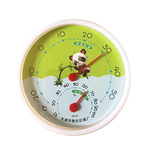 Analog Thermometer Hygrometer Für Innenräume Home Office Baby Room Hohe Genauigkeitstemperaturfeuchtigkeitsdetektor Sensor Messgerät Zifferblatt Temperatur Feuchtigkeitsdetektor Messgerät Für Baby von Geavonyg