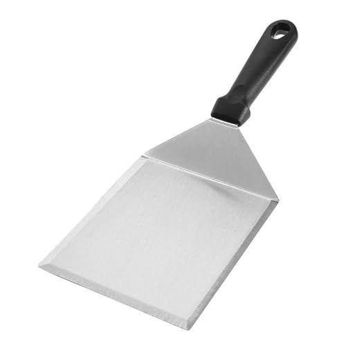 Barbecue Schaufel Küche Küche Essentielles Werkzeug Edelstahlmaterial Braten Ideal Zum Grillen Freien Kochschaufel von Geavonyg