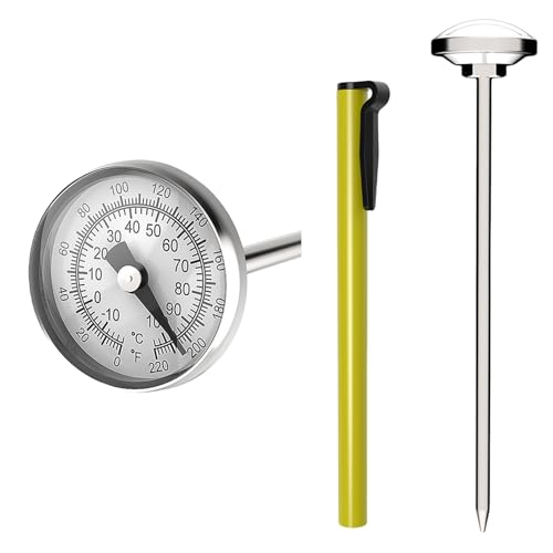 Bimetallische Lebensmitteltemperaturmessgeräte Multifunktionssonden Konstruktionen Für Genaue Messwerte In BBQ Und Küche Verwenden Schnelle Reaktion von Geavonyg