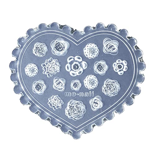 Blumenstern Sinnvolle Handgefertigte Werke Nägelkunst Silikonschnitzform Formen Blockieren Werkzeug Stempeldesign Kreativ von Geavonyg