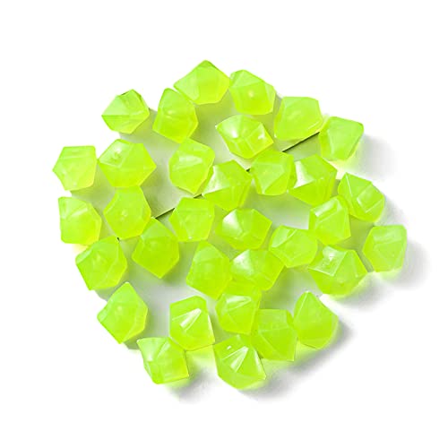 Bunte Fischtank Substrate Vase Fillerstones Leuchtet Kieselsteine ​​für Aquariumgarten Gemischte Farbe Nach Draußen Leuchtet von Geavonyg