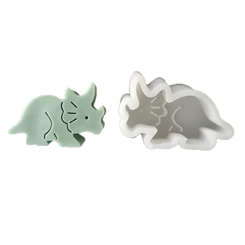 Dinosaurierharzformen Thema Kerzenformen Für Kerzenseife Fondant Dekorationen Backdiy Craft Gips Ornamente Niedrig Temperaturresistent von Geavonyg