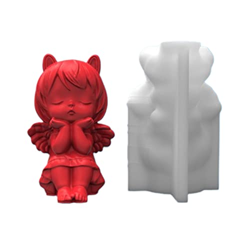 Engel Kerzenformen Für Die Herstellung Von Silikonform Engel Epoxidharzguss Handwerksseife Silikon Dekoration Säule Herz Weihnachten Bienenwachs/Soja Wachs Engel Kerzenformen Für Die Herstellung Von Silikonform Engel Epoxidharzguss Handwerksseife Silikon Dekoration Säule Herz Weihnachten Bienenwachs/Soja Wachs von Geavonyg