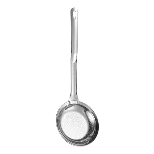 Ergonomischer Edelstahl Kelle Geschlitzte Spoon Food Grade Sims Löffel Kochbegeisterte Und Hausköche Flüssiger Zutatenfilter Ergonomischer Edelstahl Kelle Geschlitzte Spoon Food Grade Sims Löffel Kochbegeisterte Und Hausköche Flüssiger Zutatenfilter von Geavonyg