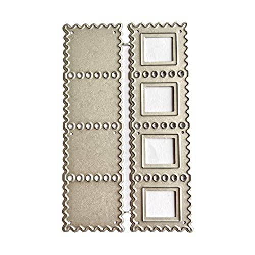 Fotorahmen Metall Stanze Schnitte SQAURE CLETING STARDS PREGING SCHEISS CRACKBOOKING GRIEDENTKARTE ENTRAGEN METALL DEMENTS STECKTS Square Schnittstäben Scrapbooking Kartendekorationen von Geavonyg