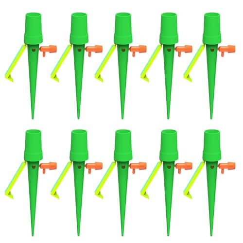 Geavonyg 10pcs Selbstwässerungspikes Automatische Einsätze Für Innen Freien Mit Einfachen Anpassungsventilen Gartenbewässerungssysteme Selbstwässerungspikes Geavonyg 10pcs Selbstwässerungspikes Automatische Einsätze Für Innen Freien Mit Einfachen Anpassungsventilen Gartenbewässerungssysteme Selbstwässerungspikes von Geavonyg