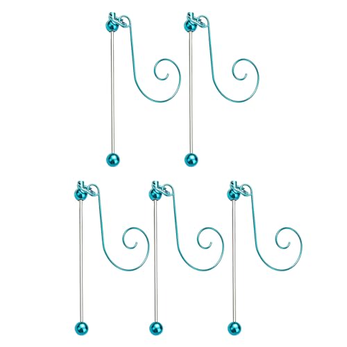 Geavonyg 5 Stücke Bunte Metallhängehaken Für Weihnachtsverzierung Und Handwerksprojekte Perlenkleiderhänger Schmuckzubehör Perlenfest Weihnachtshaken Geavonyg 5 Stücke Bunte Metallhängehaken Für Weihnachtsverzierung Und Handwerksprojekte Perlenkleiderhänger Schmuckzubehör Perlenfest Weihnachtshaken von Geavonyg