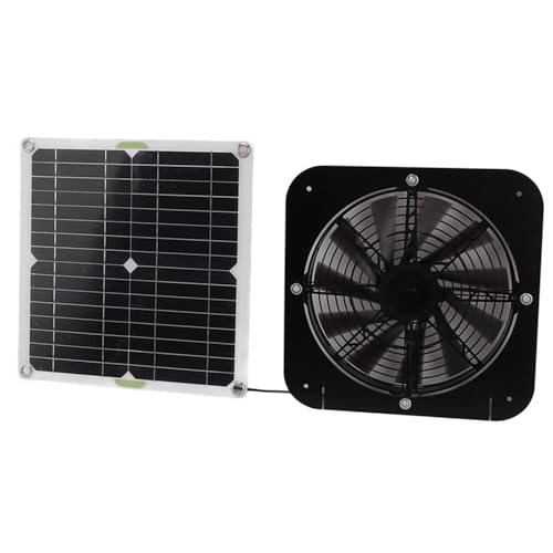 Geavonyg Ableitungsventilator Für Hühnermaterialien Gewächshäuser Vergossen wasserdichte Monokristalline Solarpanel Nachhaltige Kühllösung Greenhouses Lüftung von Geavonyg