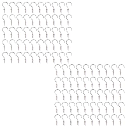 Geavonyg Bulk Packung Mit 100 Augenschrauben Deckenhaken Für Holz In Kunstdekorationen Schlüsselrost Und Langlebig Geavonyg Bulk Packung Mit 100 Augenschrauben Deckenhaken Für Holz In Kunstdekorationen Schlüsselrost Und Langlebig von Geavonyg