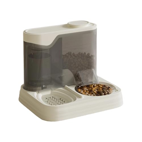 Geavonyg Erhöhte Haustierfutterhäuschen Mit Abnehmbaren Edelstahlschüssel Und Automatischen Wasserspender Katzen Und Hunden Große Kapazität Haustierfuttermittel Mit Abnehmbaren Teilen Geavonyg Erhöhte Haustierfutterhäuschen Mit Abnehmbaren Edelstahlschüssel Und Automatischen Wasserspender Katzen Und Hunden Große Kapazität Haustierfuttermittel Mit Abnehmbaren Teilen von Geavonyg