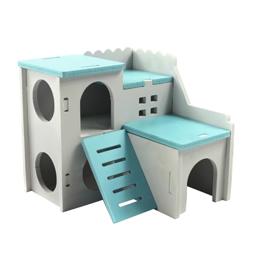 Geavonyg Hölzerne Hamster Deluxe Doppeldeck Villa Natural Lebend Geavonyg Hölzerne Hamster Deluxe Doppeldeck Villa Natural Lebend von Geavonyg