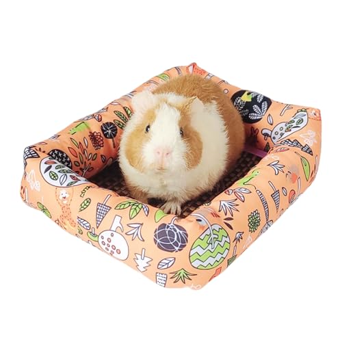 Geavonyg Natürliches Weiches Bett Schlafmatte Weiche Pad Spielzeug Für Kleine Tierische Mausbett Hamster Kaninchen Kissen Käfigkissen Hamster Stuhl von Geavonyg