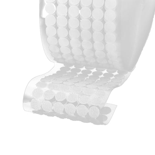 Geavonyg Starke Klebstoff White Hook Und Loop Strips Perfekt Für Kreative Projekte Und Klassenzimmerzubehör Easy Application Home Decors Befestigungselemente von Geavonyg