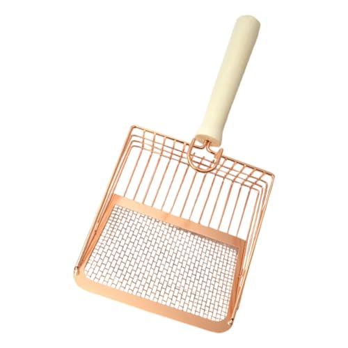 Geavonyg Übergroßer Edelstahl Schöpfer Schöpferfilter Design Für Die Entfernung Von Verschwendung Von Klumpen Katze Katzentrupper Geavonyg Übergroßer Edelstahl Schöpfer Schöpferfilter Design Für Die Entfernung Von Verschwendung Von Klumpen Katze Katzentrupper von Geavonyg