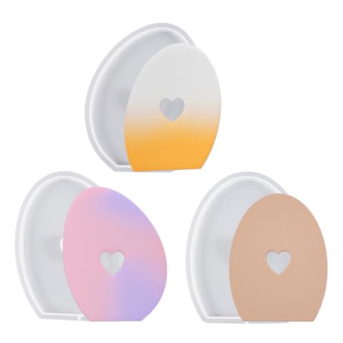 Herzeier Geformte Tasse Matte Silikonform Praktische Untersetzer Crafting Tasse Für Büropraktik von Geavonyg