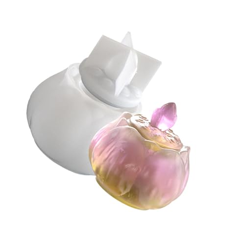 Large Silikonspeicherglas Schimmelpilzblüte Vase Making Form Epoxidharzformen Für Schmuckbehälter Und Home Decoration Home Crafting Kit von Geavonyg