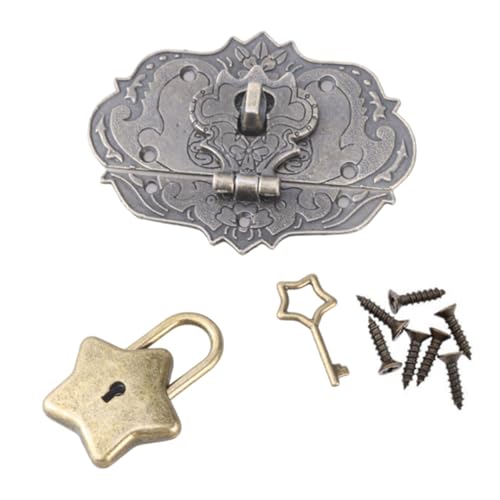 Leichtes HaSps SCEC SECELY ABREISE Einfacher Gebrauch Und Langer Service Vintage Für Schmuckstaimierungen Dekorative Geschenkschloss von Geavonyg