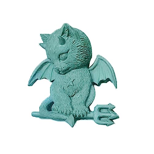 Little Monsters Katze Silikonform Plasters Formen Handmades Seife Duftkerzen Tisch Ornament Form Nicht Stick Epoxidharz Silicon Einzigartig Für Anfänger Kerzenschmuck von Geavonyg