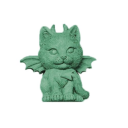 Little Monsters Katze Silikonform Plasters Formen Handmades Seife Duftkerzen Tisch Ornament Form Nicht Stick Epoxidharz Silicon Einzigartig Für Anfänger Kerzenschmuck von Geavonyg