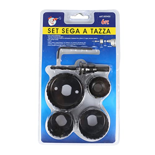 M42 Bimetallochöffner Anzug Holzbearbeitungsöffner Gypsumplatine PVC Plastik Downlight Stanzen 6pcs/Set M42 Bimetallochöffner Anzug Holzbearbeitungsöffner Gypsumplatine PVC Plastik Downlight Stanzen 6pcs/Set von Geavonyg