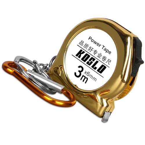 Miniatur Kohlenstoffstahl Maßband Messung 3meter Mit Clip ABS Schale Genauige Messwerkzeug Für Tägliche Aufgaben Home Camping Klebeband Maßnahme von Geavonyg