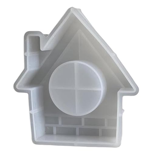 Miniatur Uhr Geformte Ornamentform Flexible Silikonform Home Dekoration Gipsform Praktische Schmuck Herstellung Werkzeug Kreative Geschenkgeschenk Machen von Geavonyg