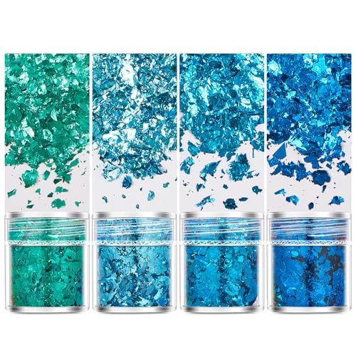 Nachahmung Goldflocken Für Malerei Und Schmuck Machen Sie Pailletten Glitter Confettis Brillant Handwerker Harz von Geavonyg