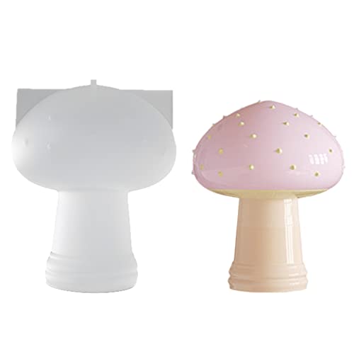 Pilz Silikonform Häuserdekoration Pilzkristall Epoxid Für Harzguss Seife Tisch Ornamente Home Decors Formen Für Harz von Geavonyg