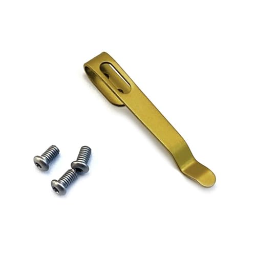 Rückenclip Aus Edelstahl Für Taschenlikator Taillenclip Faltschneiderhandle Machen Sie Zubehör Teile Mit 3 Props von Geavonyg