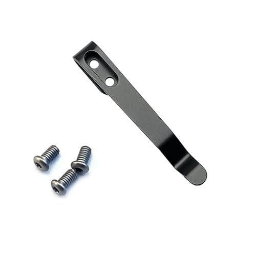 Rückenclip Aus Edelstahl Für Taschenlikator Taillenclip Faltschneiderhandle Machen Sie Zubehör Teile Mit 3 Props Rückenclip Aus Edelstahl Für Taschenlikator Taillenclip Faltschneiderhandle Machen Sie Zubehör Teile Mit 3 Props von Geavonyg