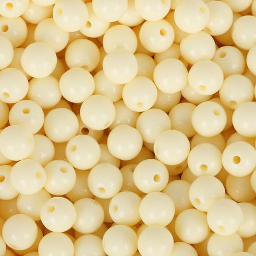 Runde Spacer Perlen 6 Mm Glänzend Acryl Set Für Schmuckkunstprojekte Und Anfänger Buntes Handwerk Für Schmuck von Geavonyg